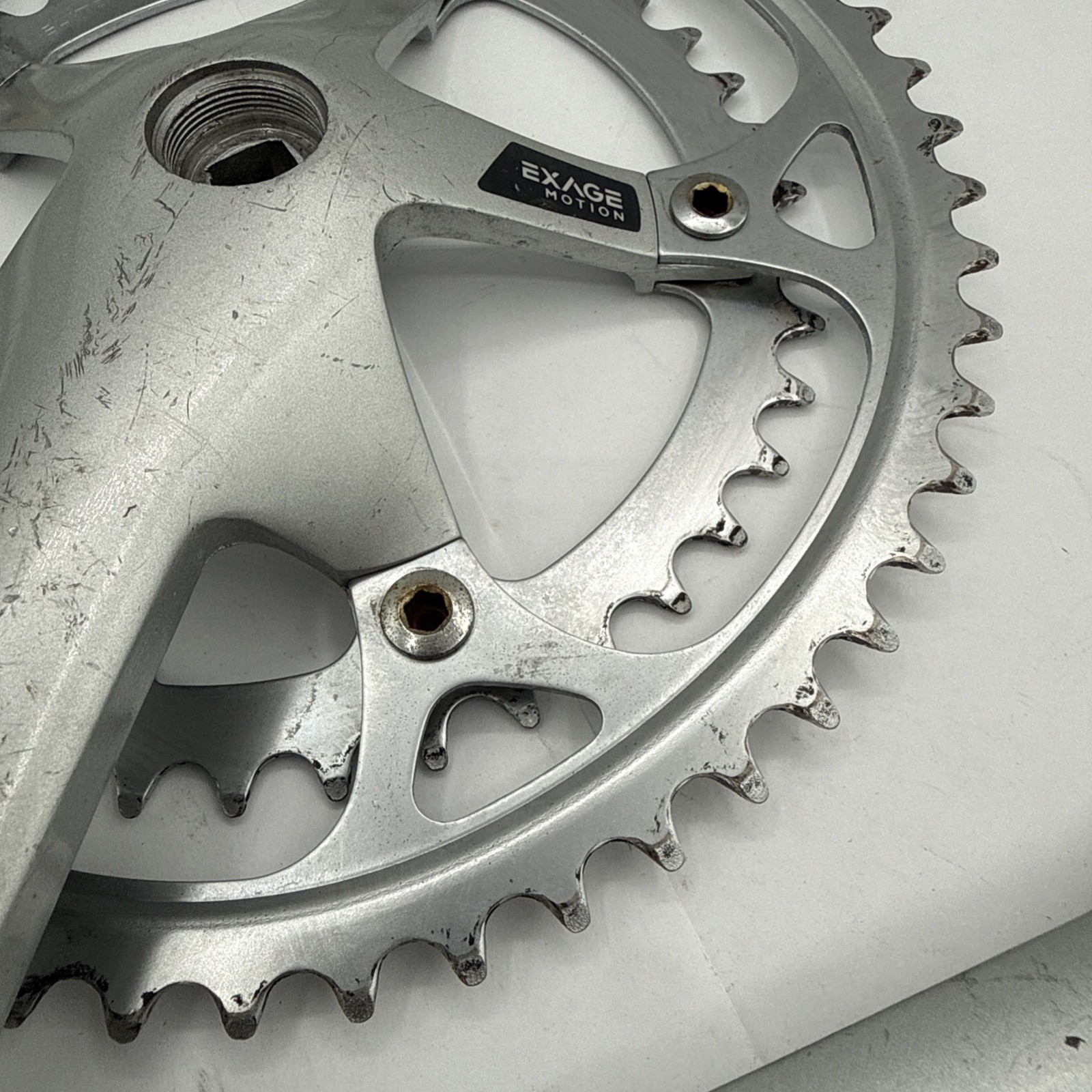 Shimano EXAGE Motion Crankset 170mm BIOPACE Double 52/ 40 Square Taper Fc-a250