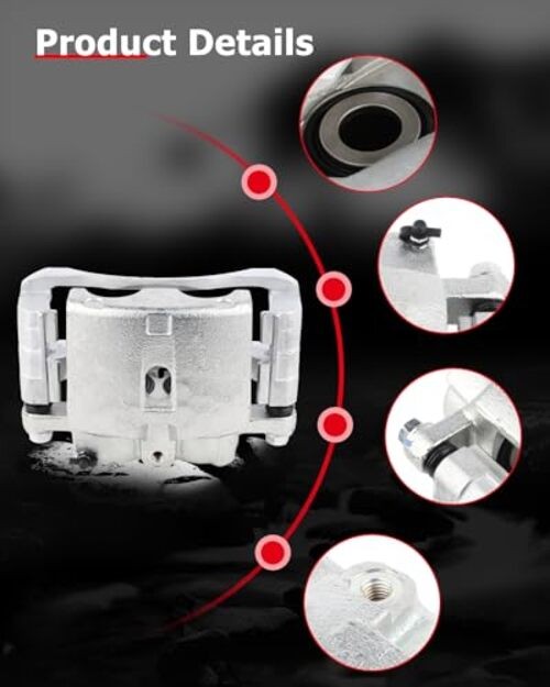 18-B4728 Front Right/Rear Left Brake Caliper For Front Right[18-B4728]