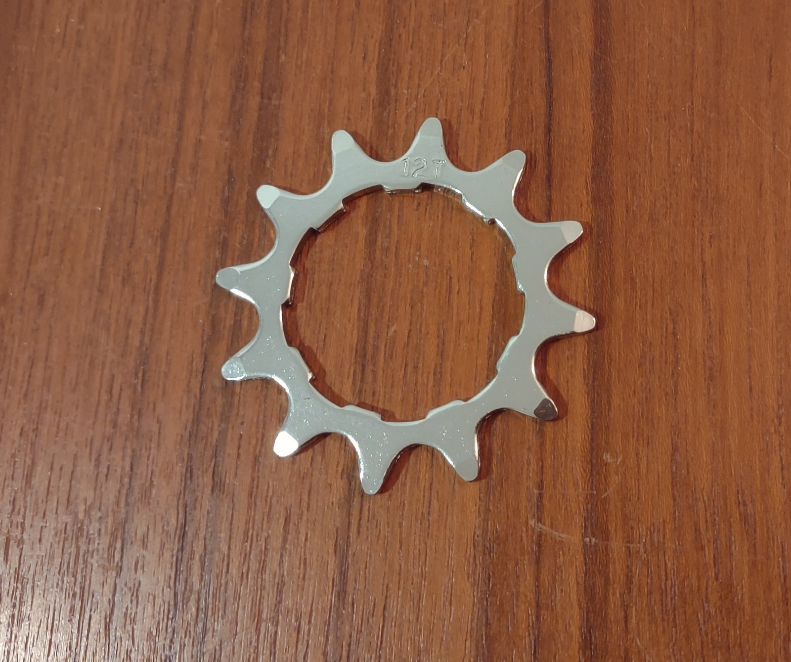 Silver Gear Cog 12 Tooth New Old Stock Bicycle