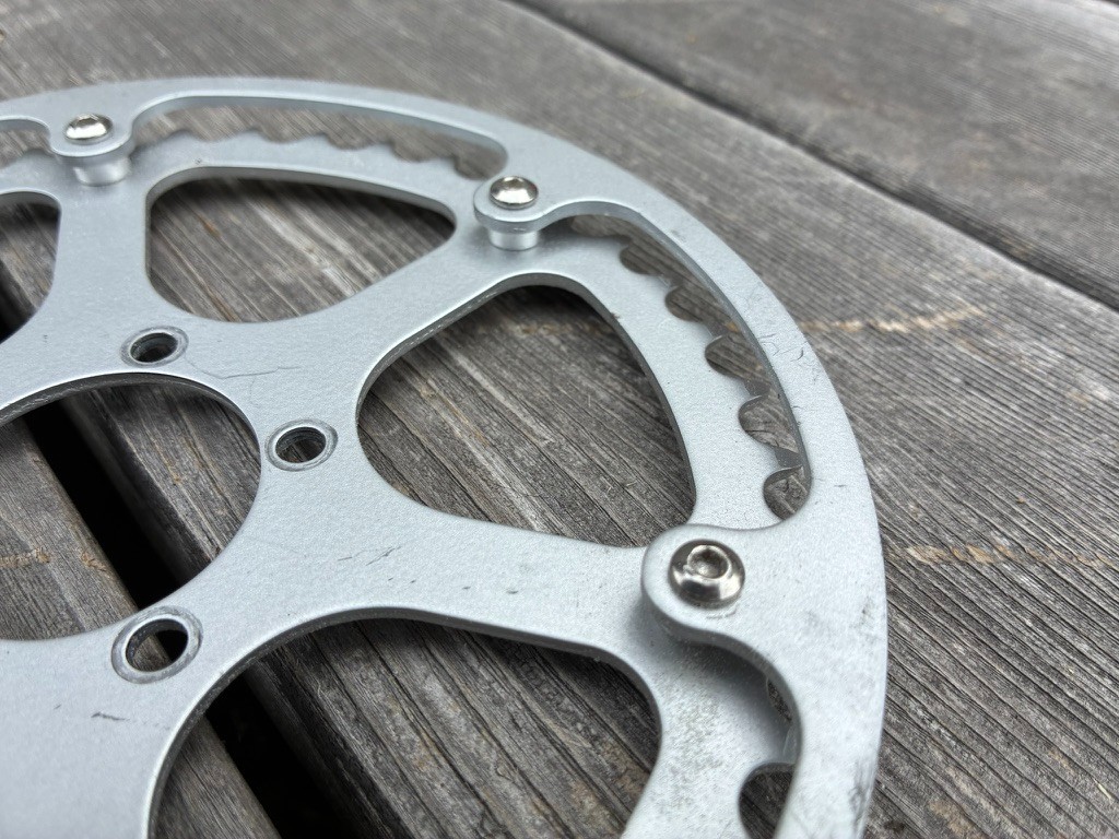 FSA Steel Chainring + Chainguard for TA Stronglight VO Cranks | 50.4 BCD / 42T