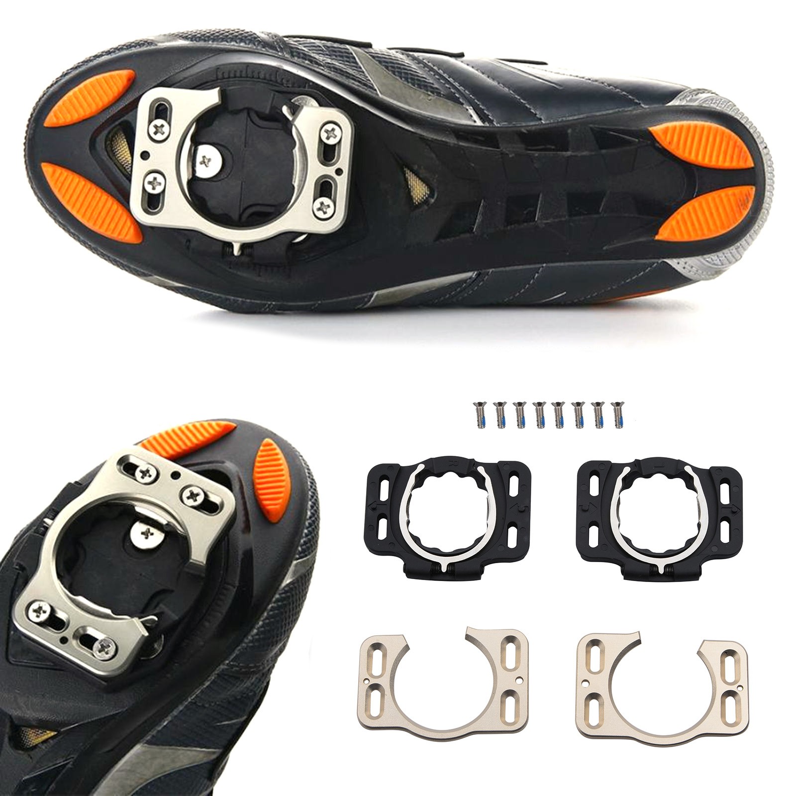 1Pair Durable Aluminum Alloy Bicycle Cycling Shoe Cleat Cover For Speedplay Zero