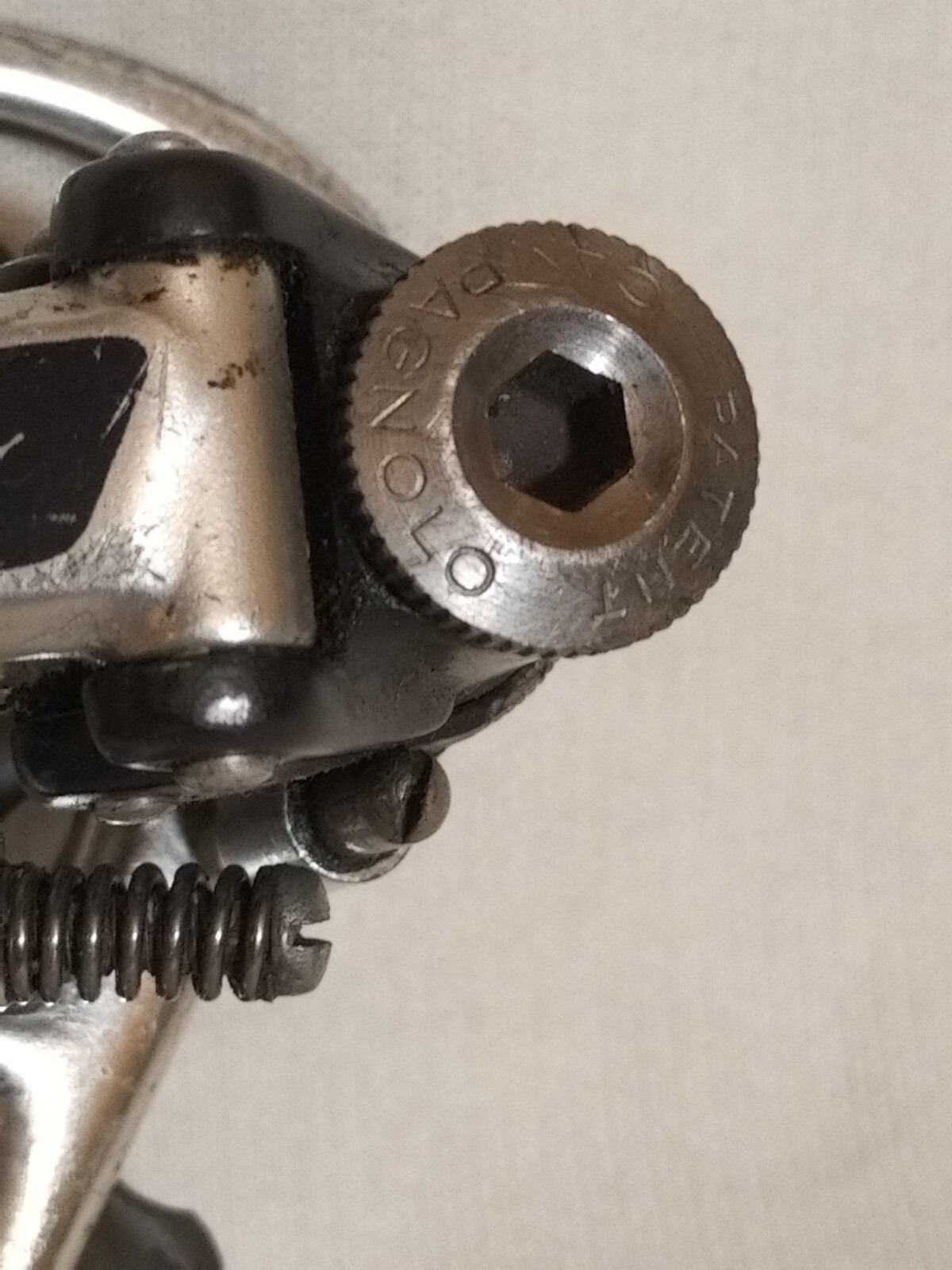Vintage Campagnolo Super Record 180g Titanium Rear Derailleur Gearbox