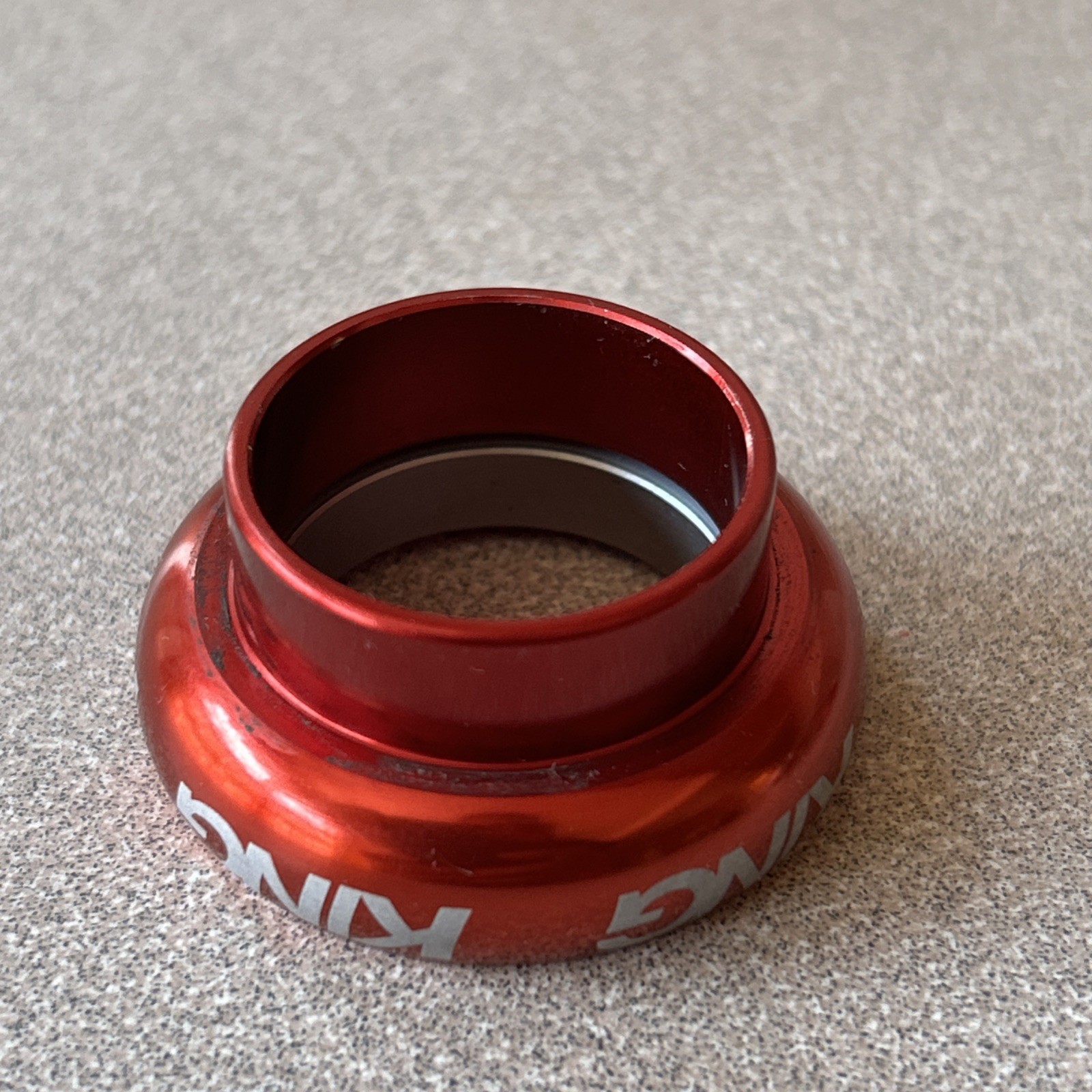 1 inch Chris King threadless Headset anodized red