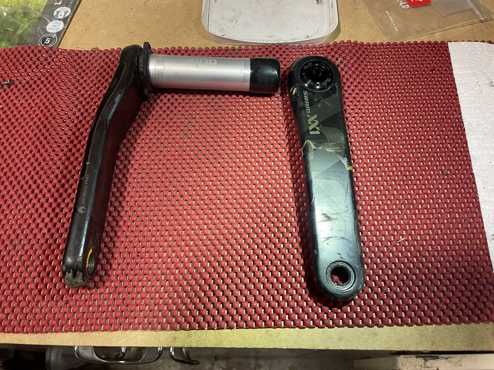 SRAM XX1 EAGLE DUB SL CRANK ARMS – CARBON MTB 12 SPEED DM 8-BOLT 175MM