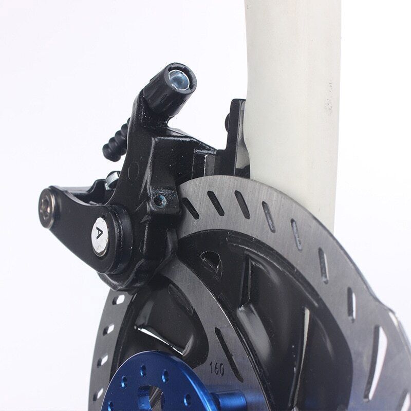 Racework Road Bike 2-Sides Bicycle Disc Caliper Flat Mount Mechanical Disc Brake
