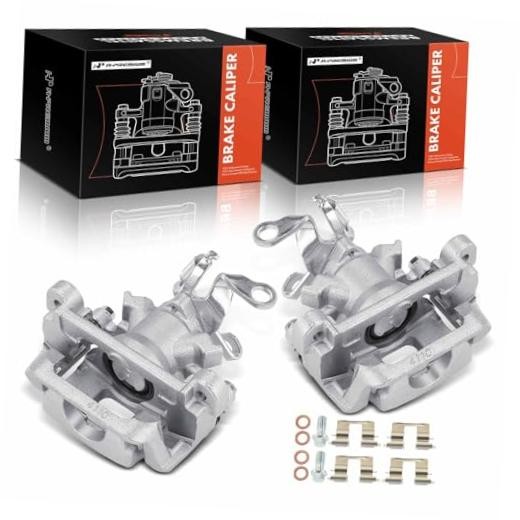 Disc Brake Calipers Assembly with Bracket Compatible with Mitsubishi