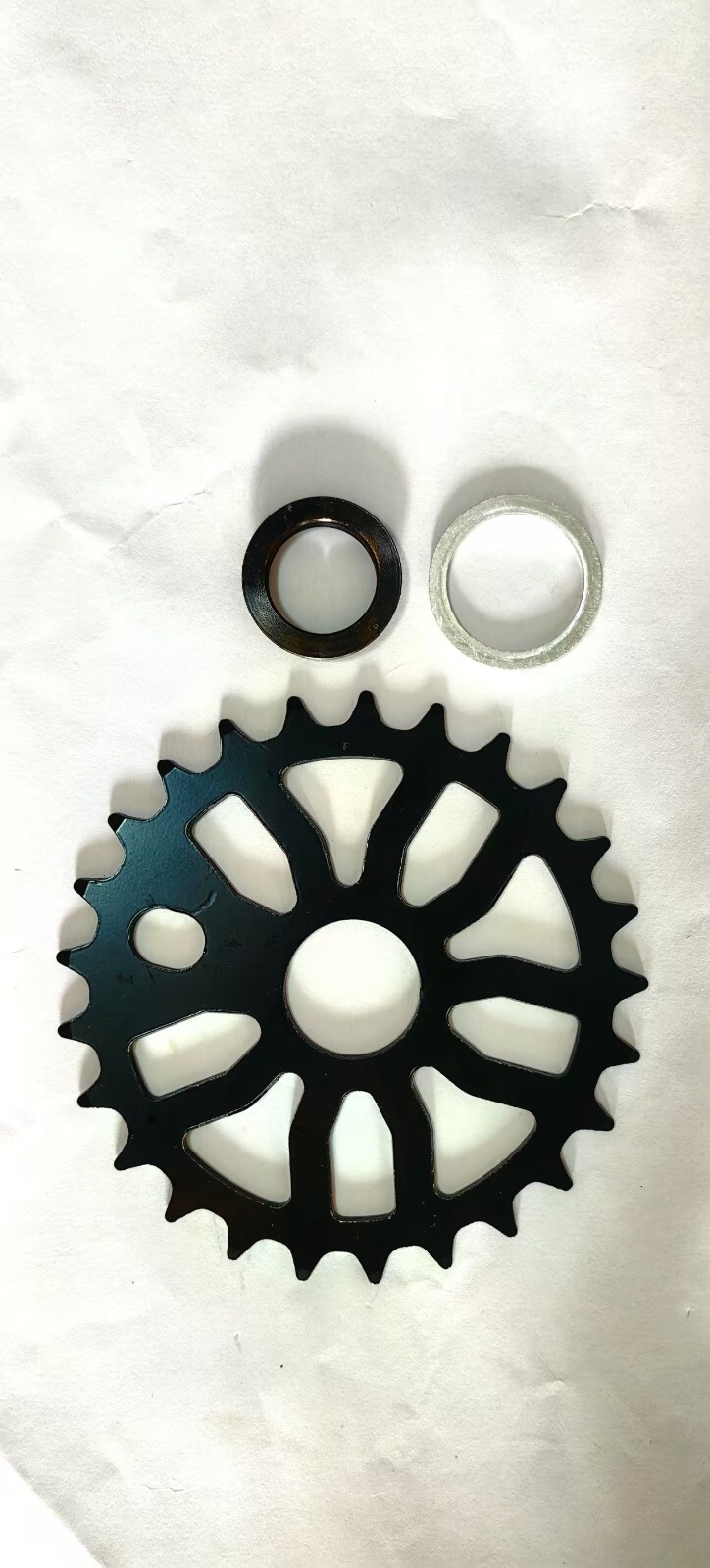 Bicycle BMX Sprocket 25T Chainring Driveline Chainwheel Steel with 19mm adapter