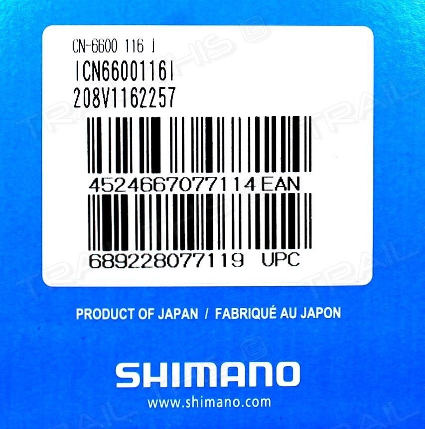 Shimano CN-6600 10-Speed 116L Chain fits Ultegra/Dura-Ace Hyperglide Road Bike