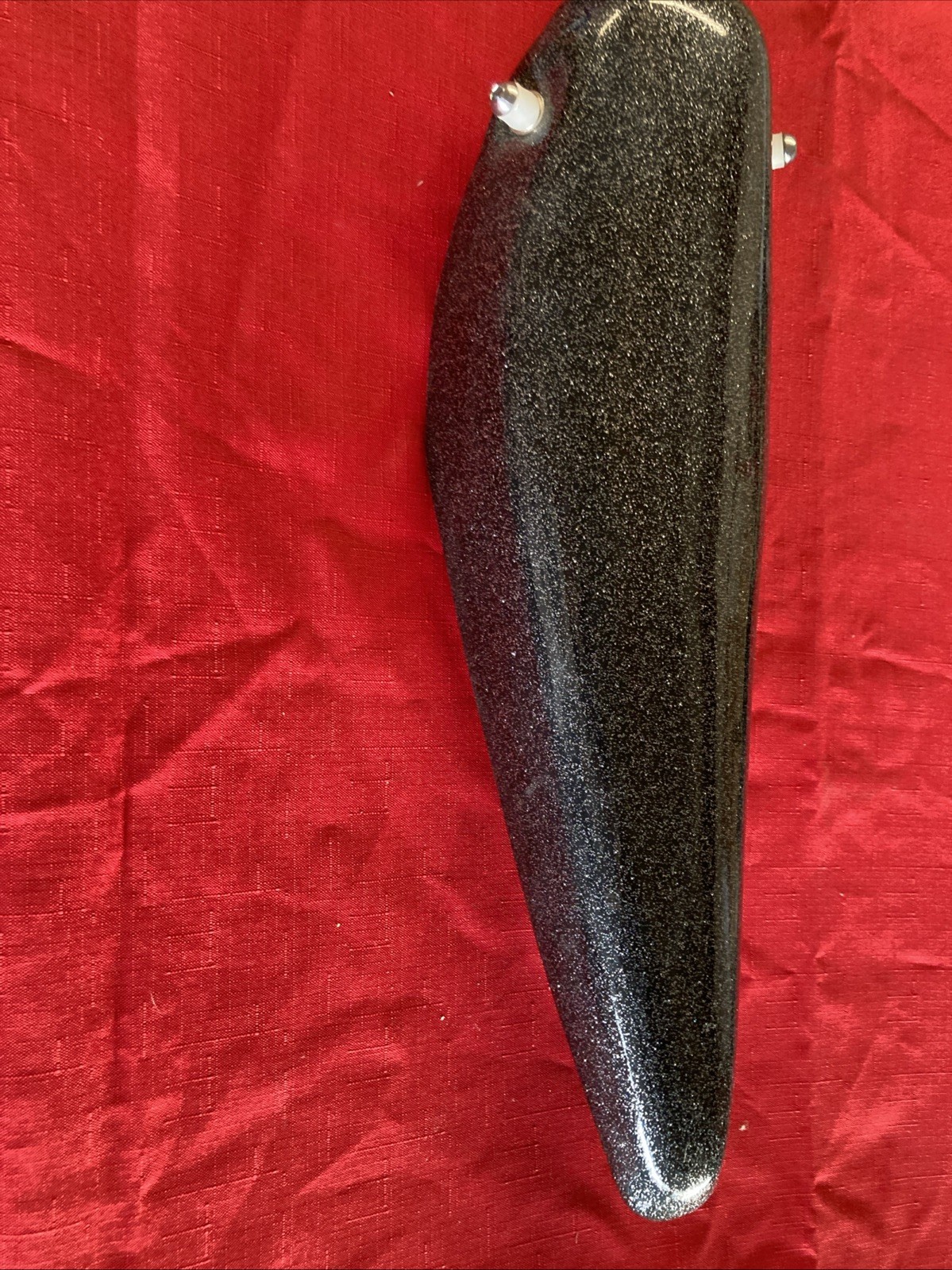 ORIGINAL! 17″ LONG 20″ LOWRIDER BANANA BICYCLE SEAT SPARKLE IN BLACK