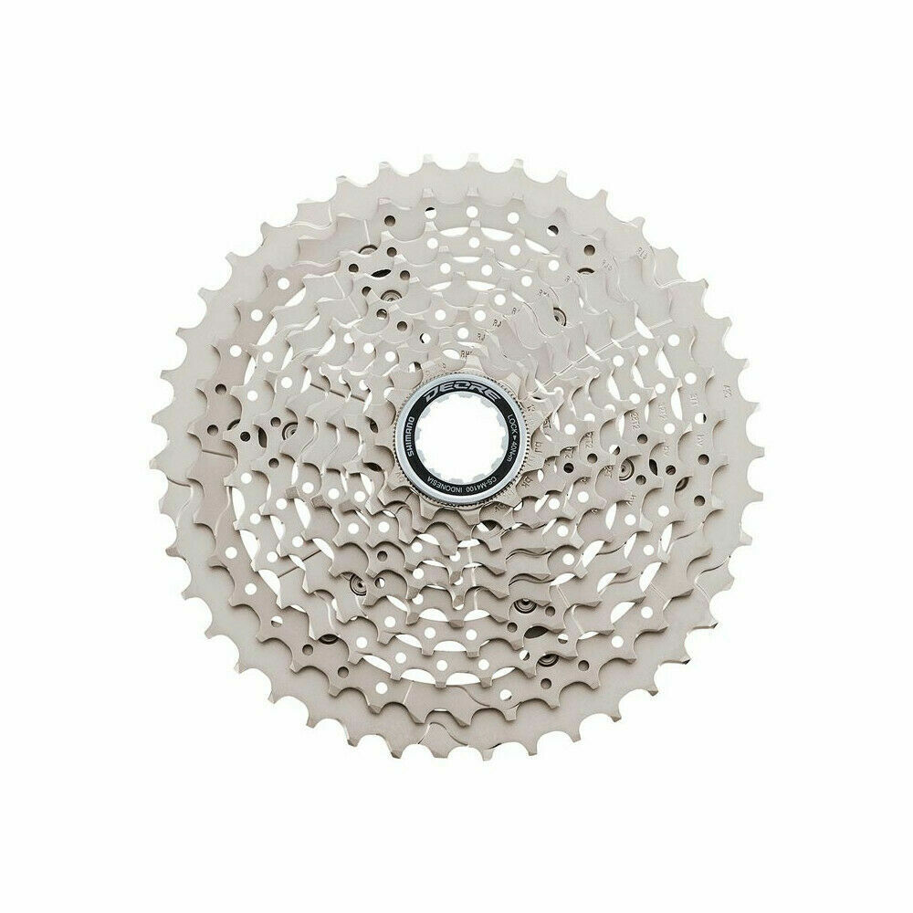 Shimano Cassette Deore CS-M4100 10 Speed Silver 42 Teeth Touring Trekking MTB
