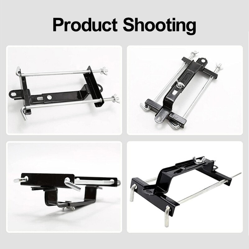 Car Tie Down Mount Bracket Holder Bars StainlessSteel 19/23/27cm Rod