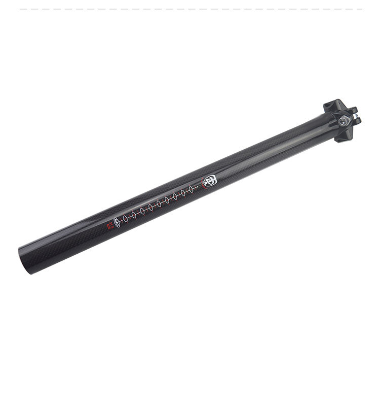 450mm MTB Road Bike Carbon Fiber Seatpost Bicycle Seat Post 27.2/30.8/31.6mm
