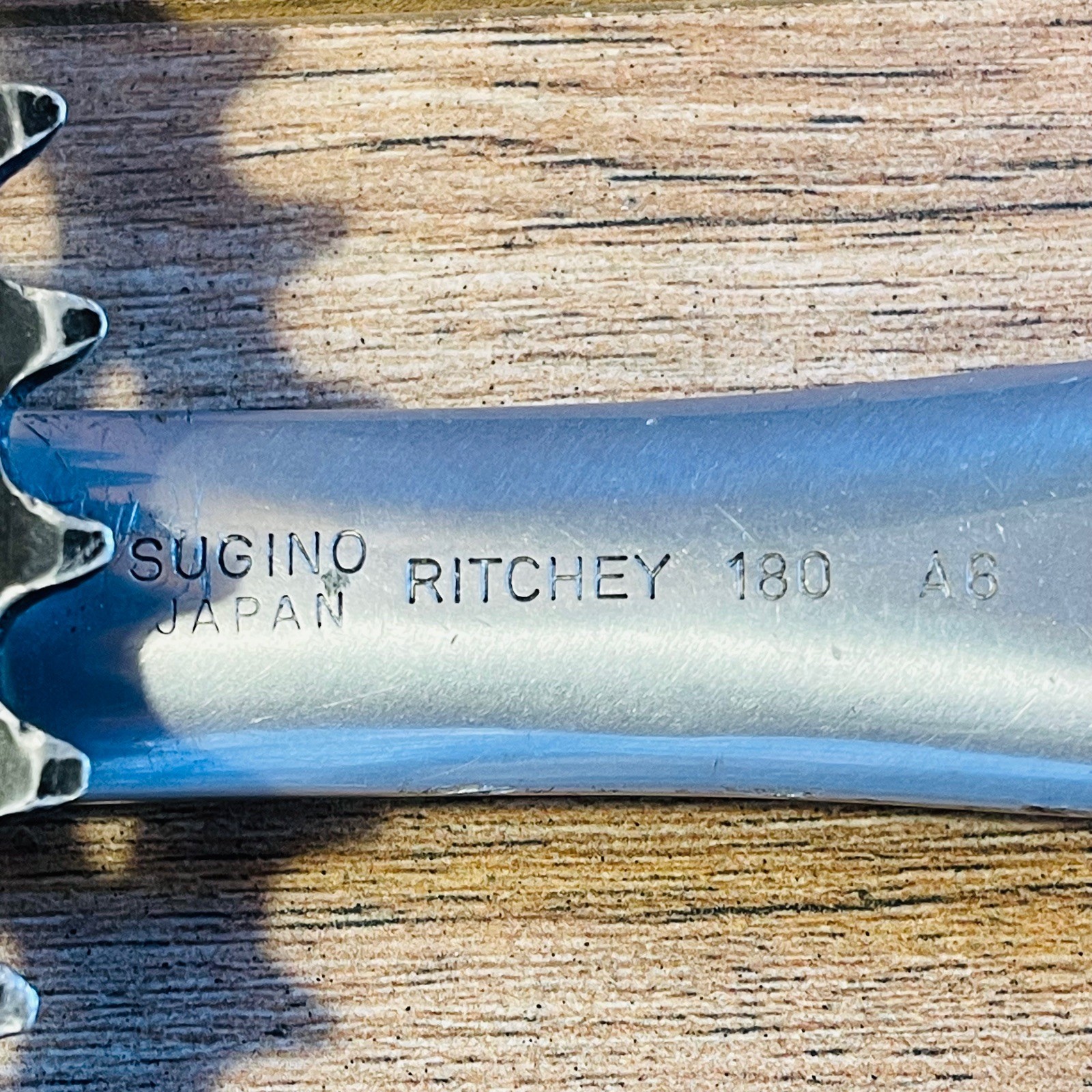 Used Ritchey Logic Triple Crankset Sugino Square Taper 110 74 180mm Black Rings