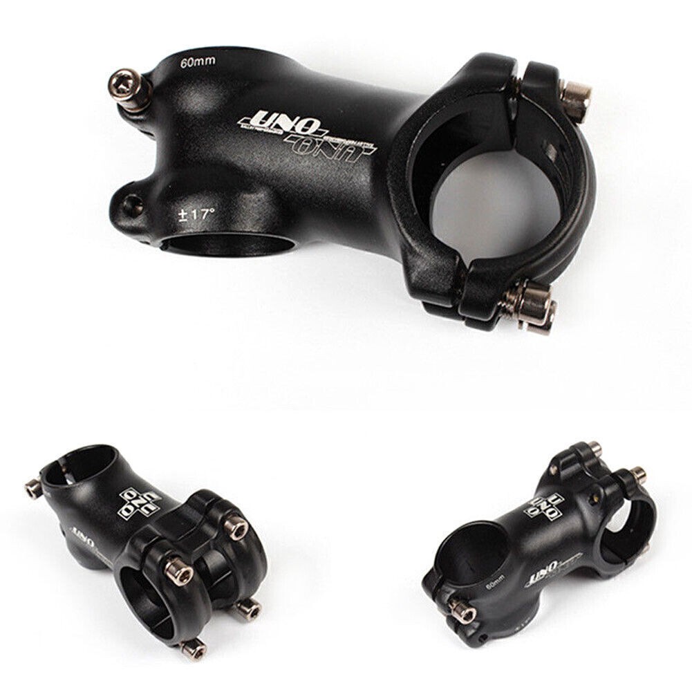 Fit UNO Stem 7°/17°/35°Mountain Road Bike Handlebar Stem Aluminum 31.8*60-130mm