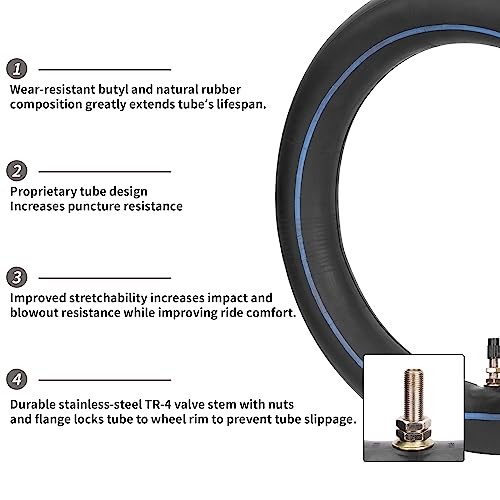 2.50-10 2.75-10 Inner Tube with Straight Valve Stem Compatible with CRF50 XR50