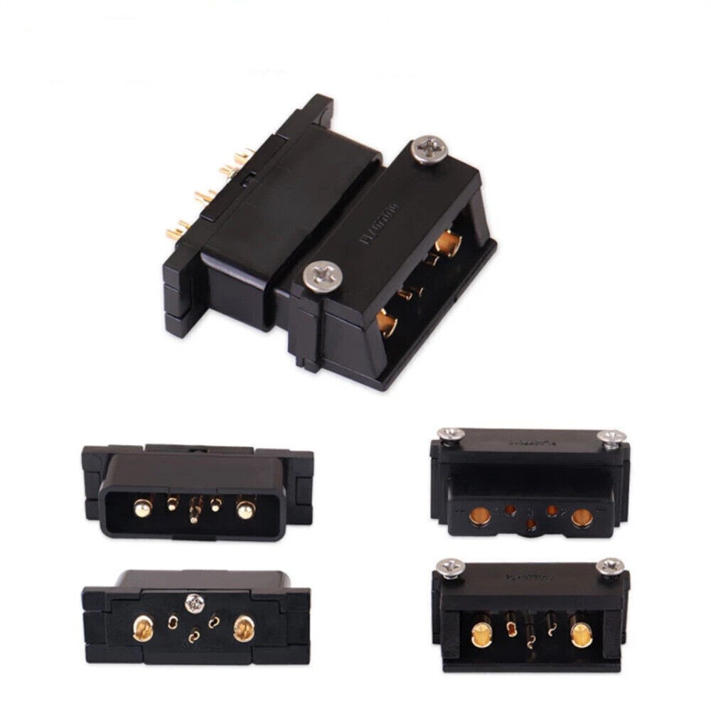 Hailong Battery Power Discharge Connector Plug 4 Pins 5 Pins Male & Female SDE