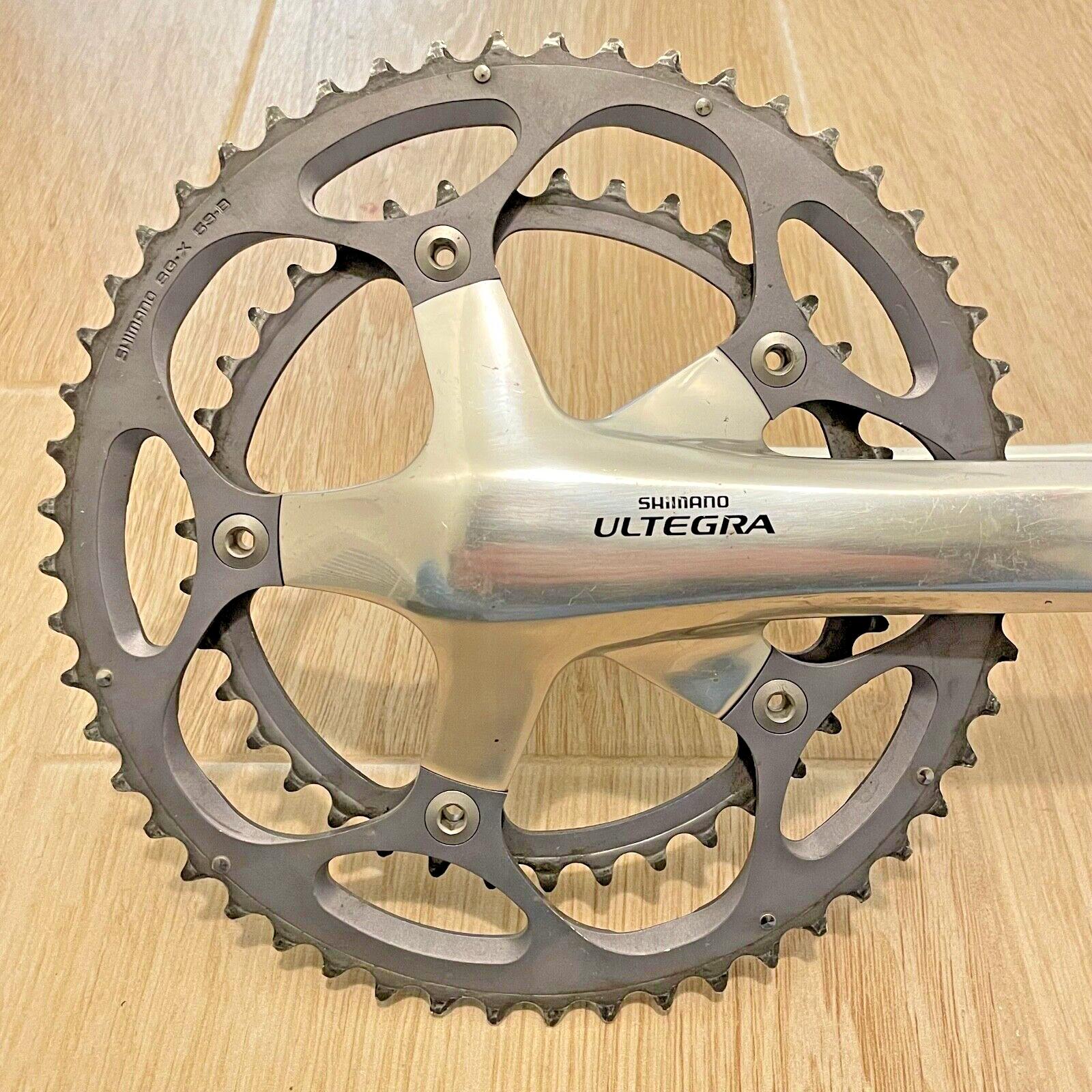 Shimano Ultegra FC-6600 Road Bike Crankset – 175 mm, Double 53-39 Tooth