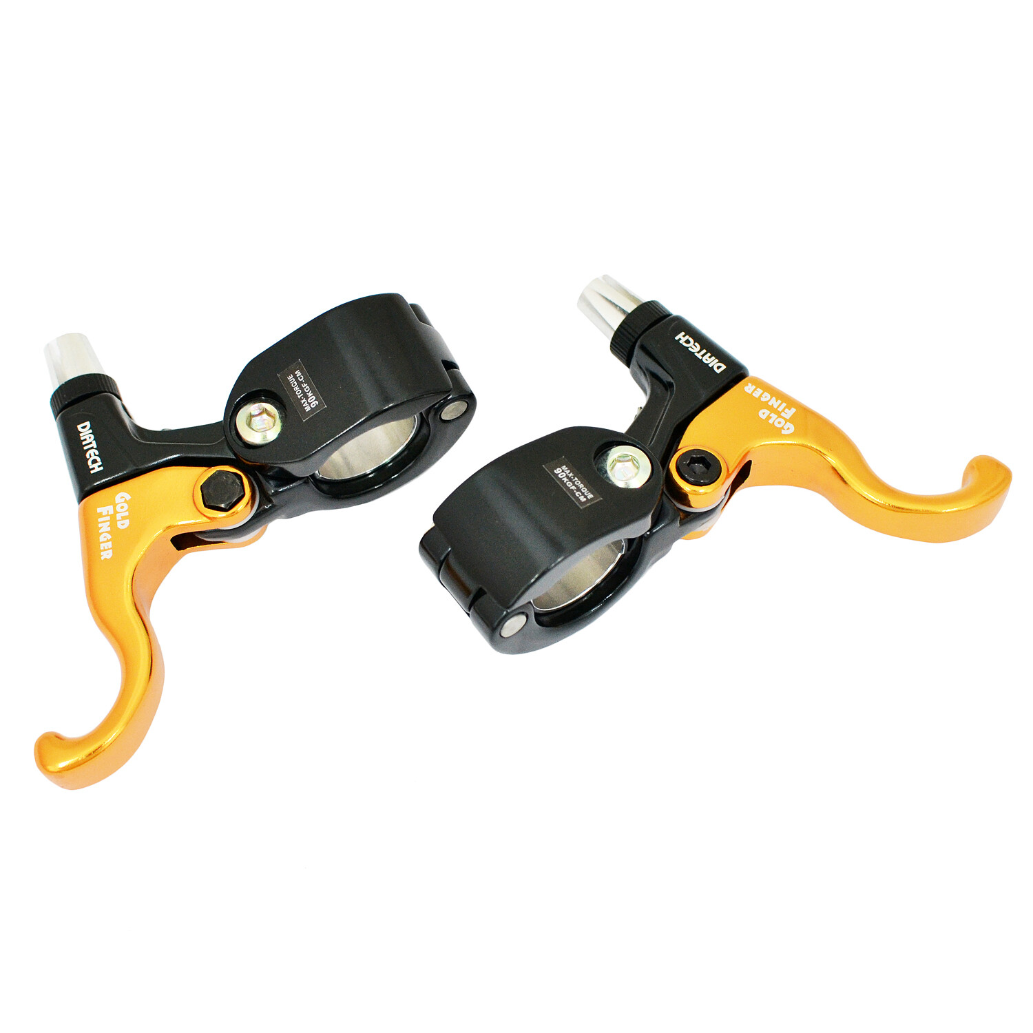 DIA-COMPE TECH99DS «GOLD FINGER» Brake Lever Set For Fixie & BMX , Gold