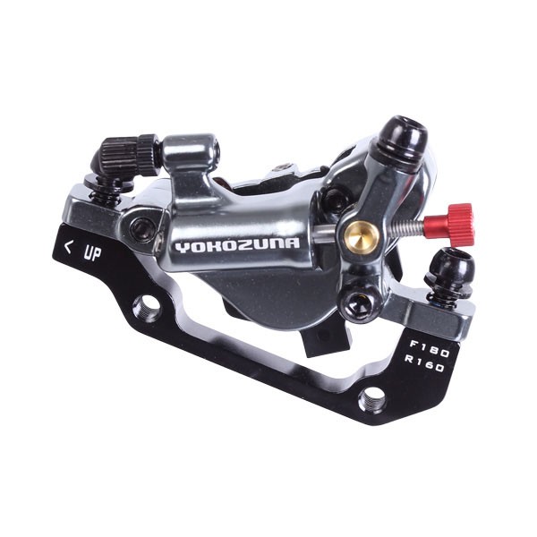Yokozuna Road Motoko Rear Disc Brake, 74mm/160mm – Black