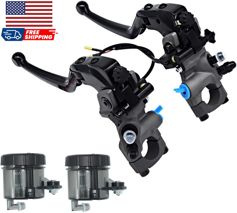7/8″ Motorcycle Universal RCS19 CNC Hydraulic Brake Clutch Master Cylinder Reser