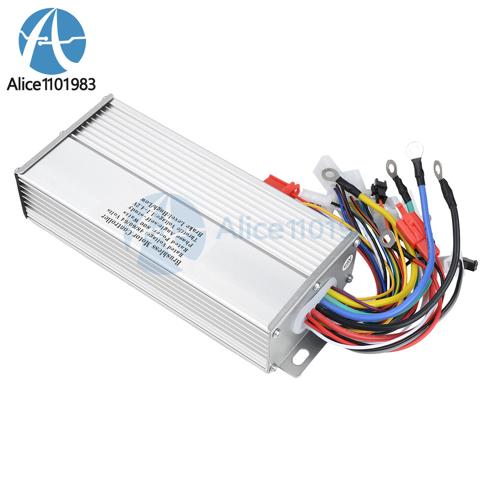 48V 60V 64V 35A 800W Intelligent Brushless Motor Controller For Electric Bicycle