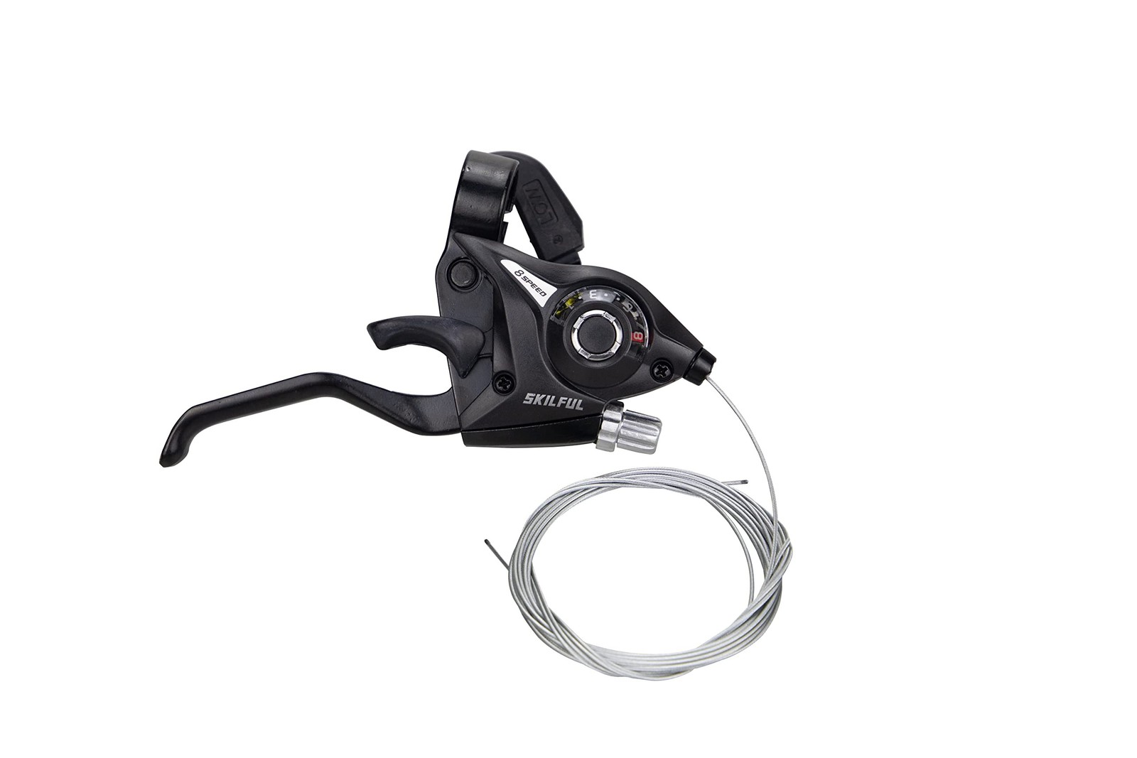 ZUKKA ST-EF51 3×8 Speed Bike Shifter Lever 24 Speed Shift Lever with Gear Ind…