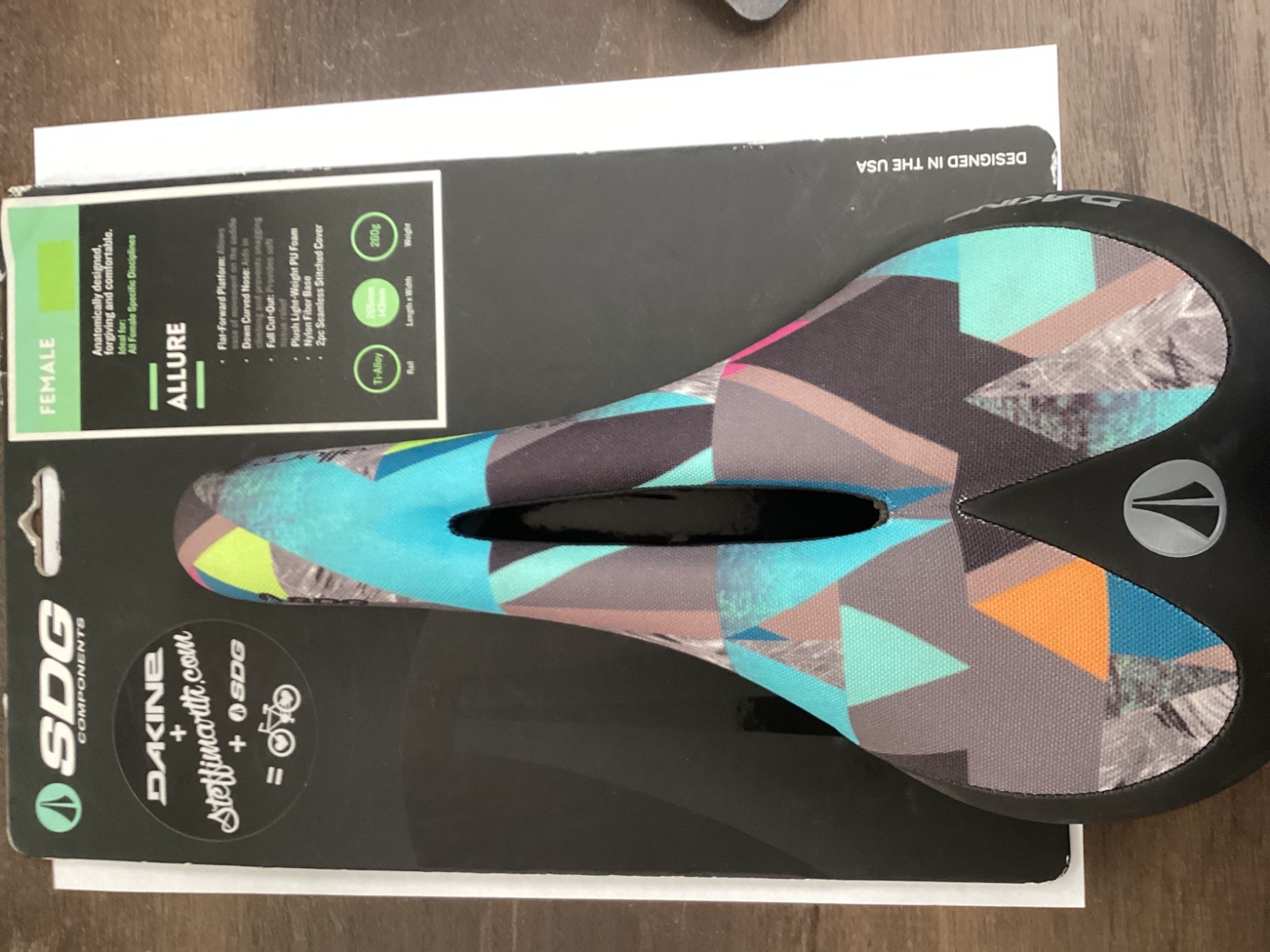 SDG X Dakine Allure Women’s Titanium MTB Saddle