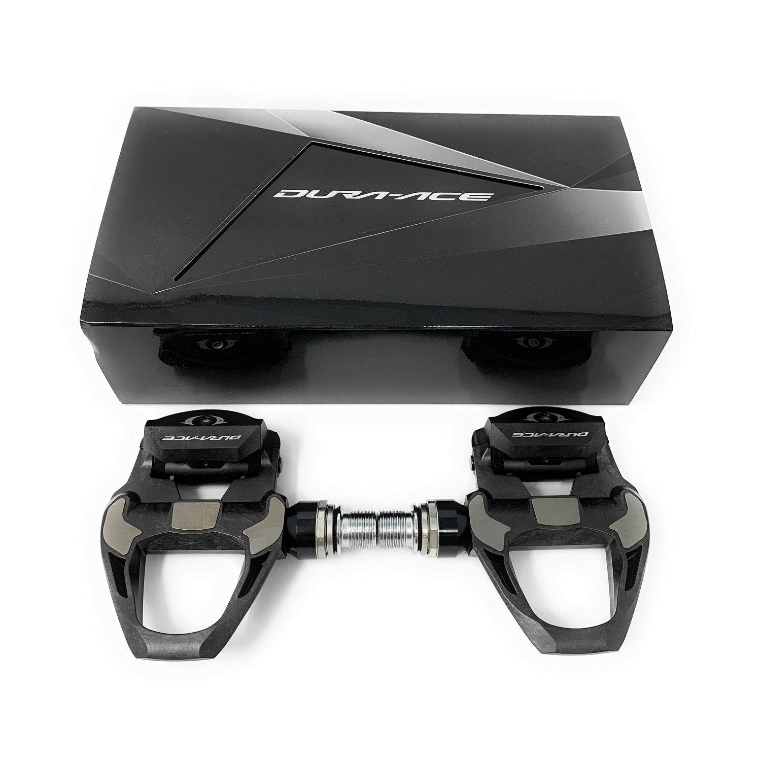 Shimano Dura-Ace PD-R9100 SPD-SL Carbon Road Bike Pedals Black IPDR9100