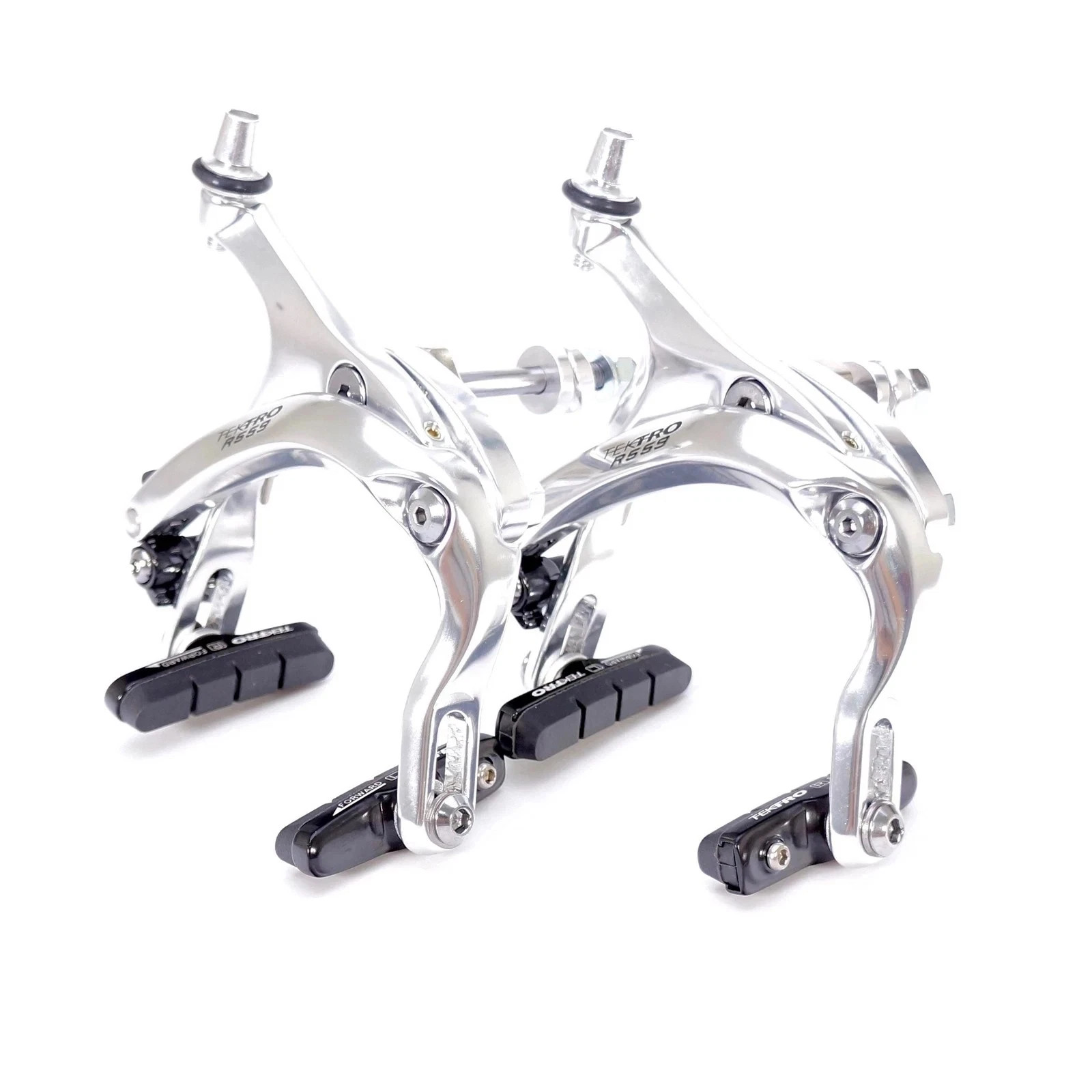 Tektro R559 Long Reach Caliper Brake 55-73mm Nutted F+R – Silver / Black