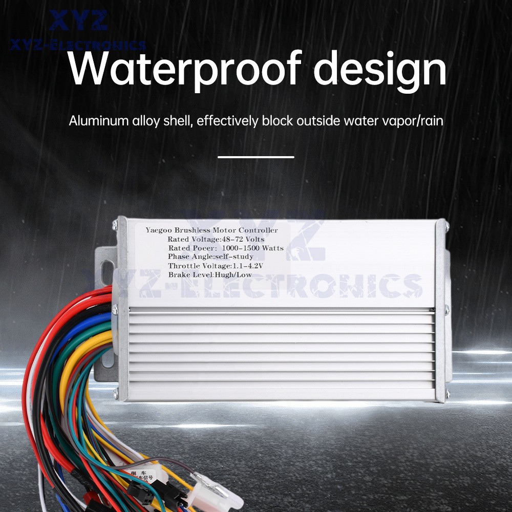 Brushless Controller 36V48V60V64V72V 350W 500W-1500W 5000W for Electric Bicycle