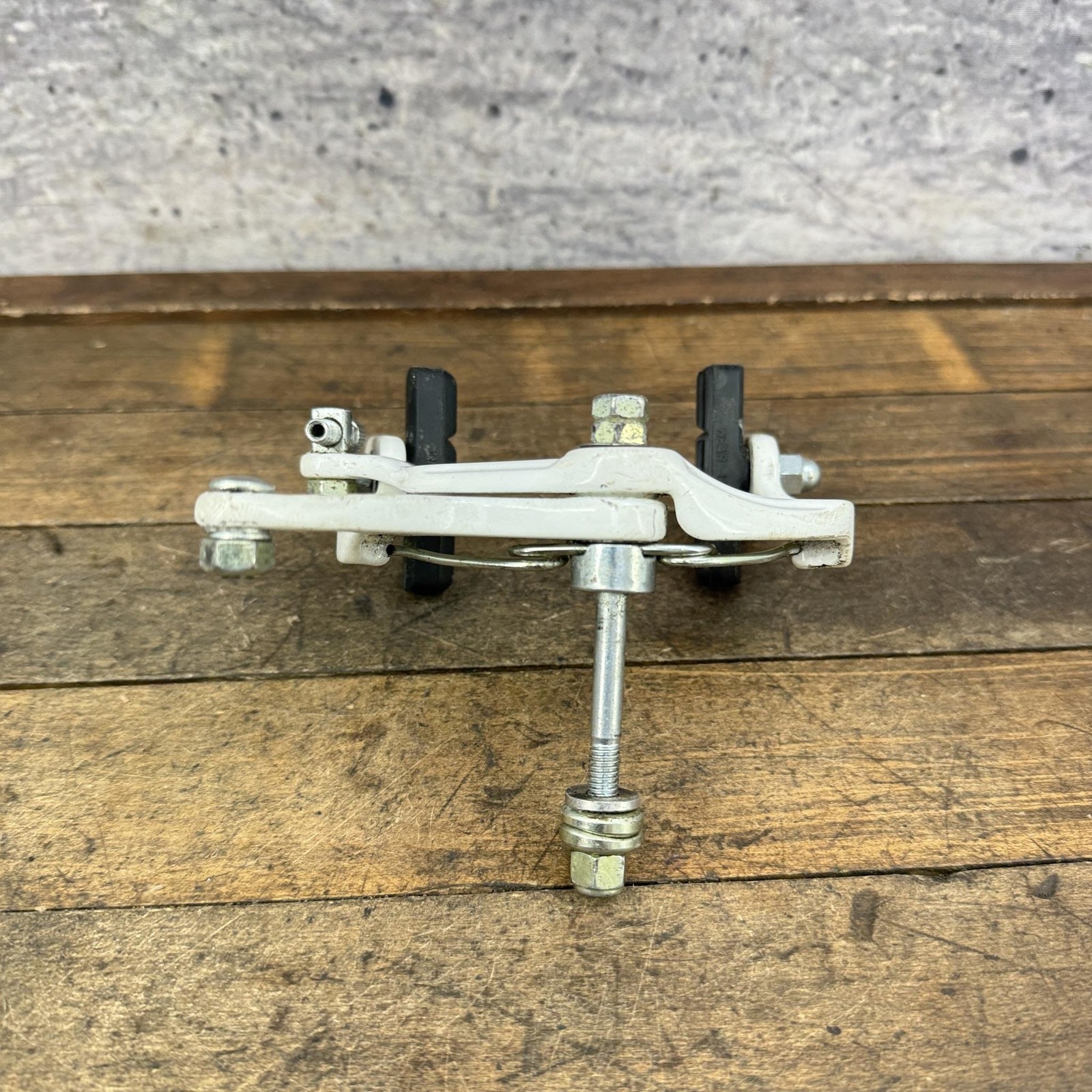 Tektro 984A BMX Brake Caliper FRONT White Side Pull 205g Aluminum BMX Bike