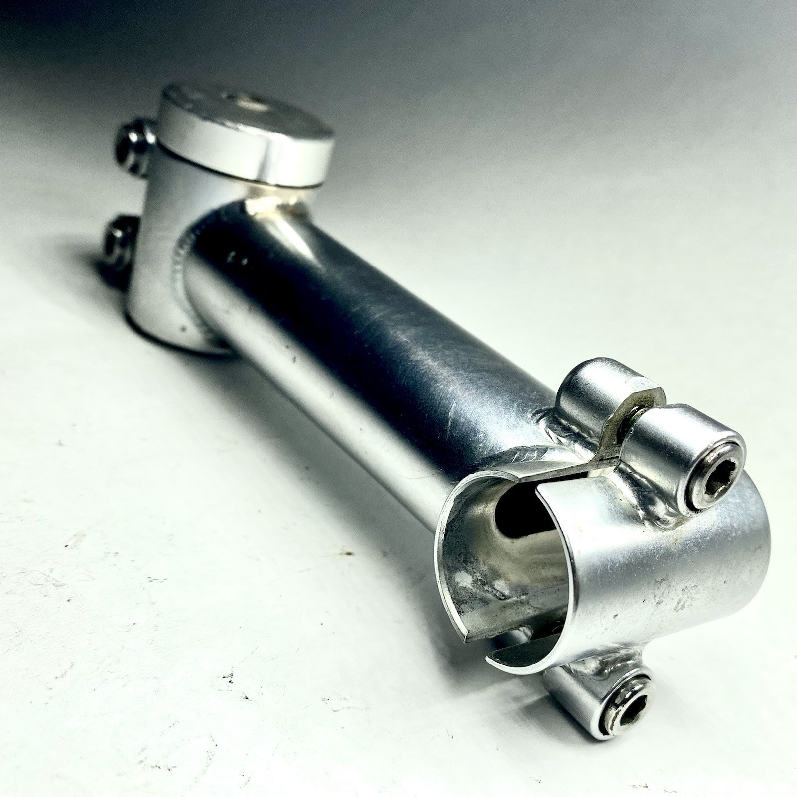 Vintage Schwinn High Timber SS Threadless Stem 120mm 25.4mm 1 1/8 MTB Silver