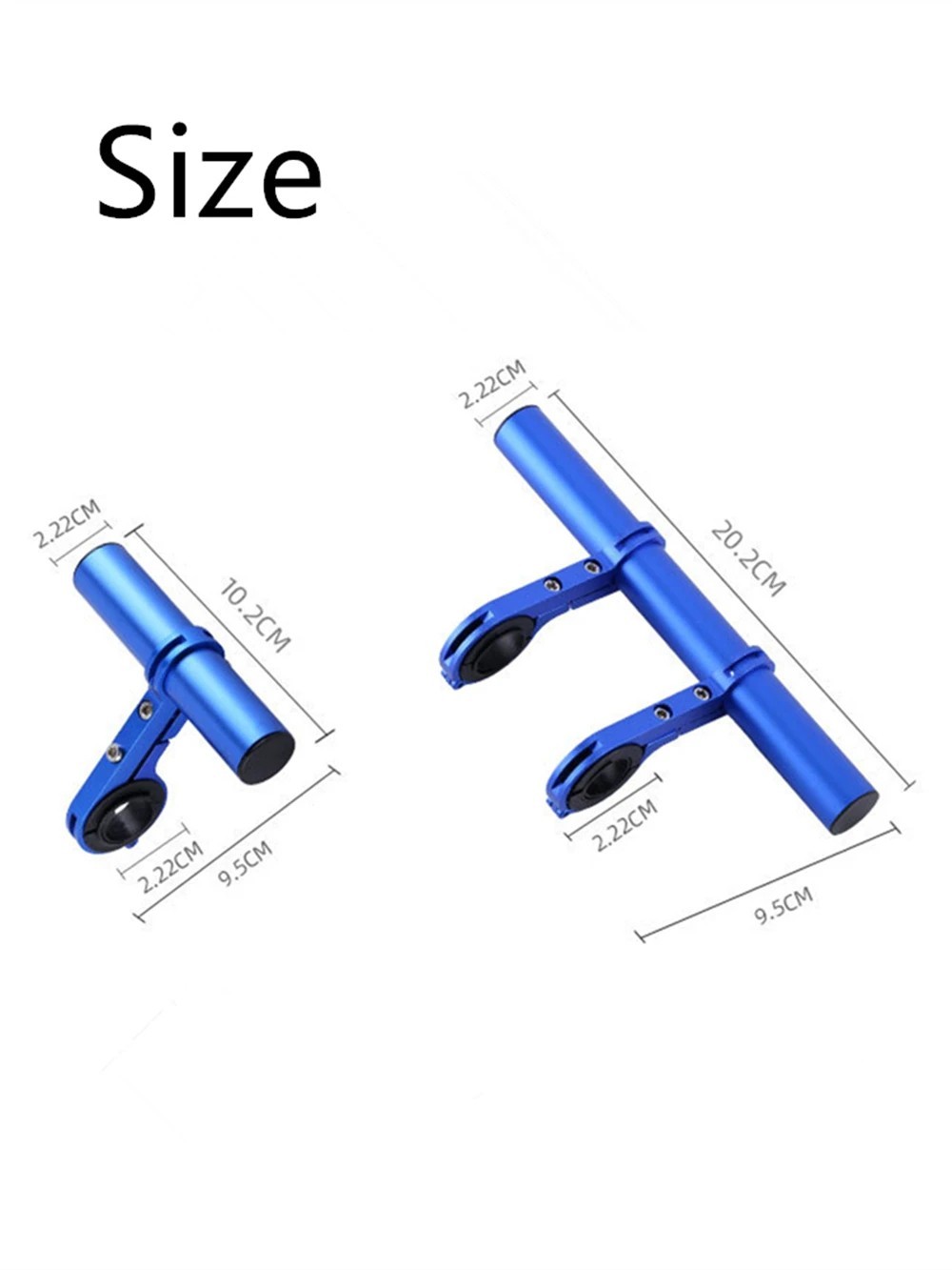 Bike Handlebar Extender Extension Bicycle Bar Mount Headlight GPS Holder Bracket