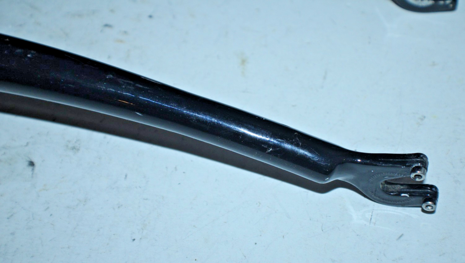 Vintage Trek Carbon 700c Racing Road Bike Blade Fork 1″ Threaded 160mm Ships USA