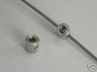 TWO brake straddle cable end clamp vintage Avid Grafton Knarp CNC Cantilever VRC