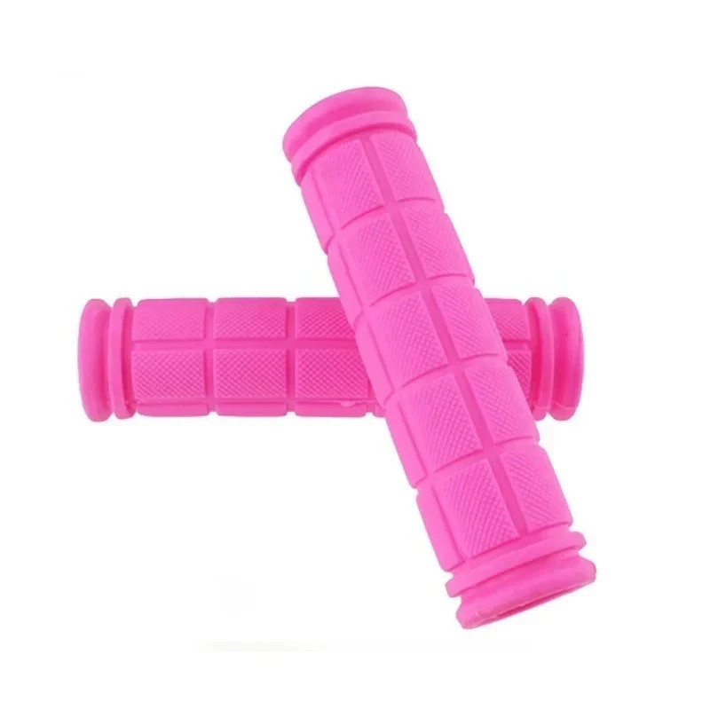 BMX MTB Bike Grips Mountain Bicycle Handlebar Soft Rubber Scooter Non Slip Pair