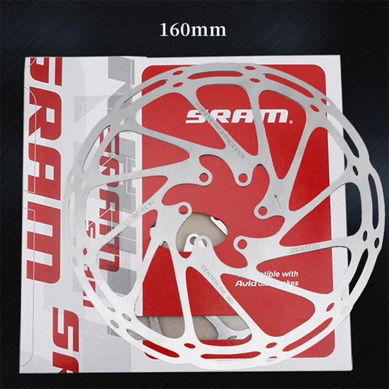 160Mm 180Mm 203Mm Stainless Steel MTB Road Hydraulic Brake Disc Rotors Centerlin