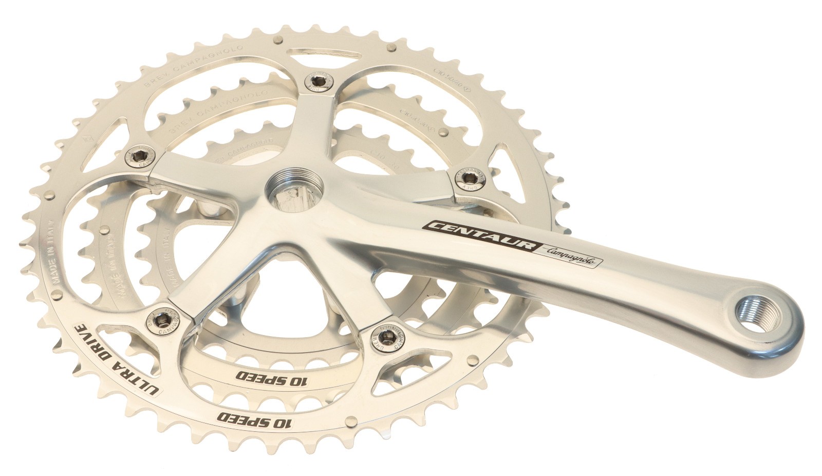 Campagnolo Centaur Triple Crankset 10 Speed 50/40/30T 170mm 2003 NOS NEW