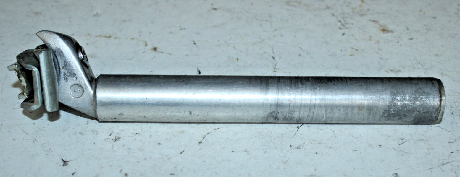 Seat Post Seattube 230/27.2mm 25mm Offset Silver Touring Road MTB Commuter Cafe~