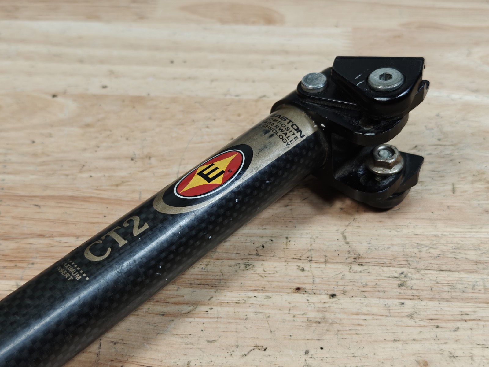 Easton CT2 Carbon Fiber Seatpost, 27.2mm x 360mm, 193g