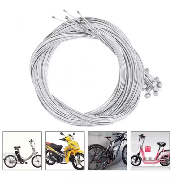 10Pcs Bicycle Brake Shift Inner Wire Cable Line For Front Rear Road Bike USA