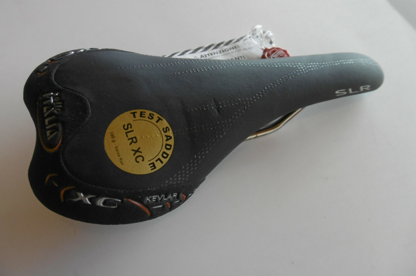 Selle Italia SLR XC Test Saddle Vanox Tube Black 180g NOS