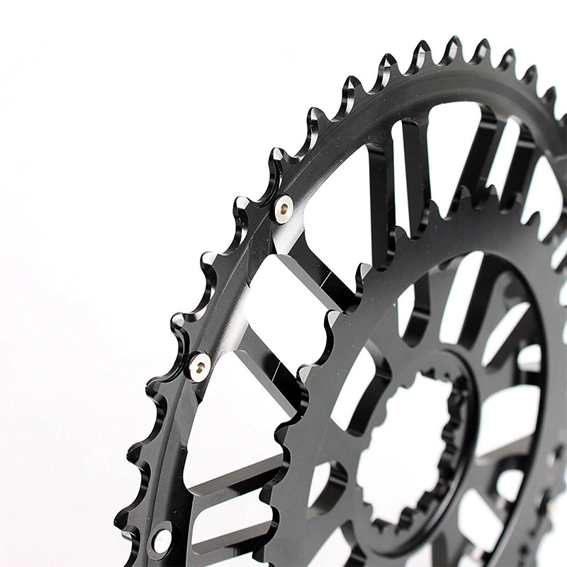 170/172.5mm Cranks Arm Road Gravel Bike Crankset 48-32T with Double Chainring BB
