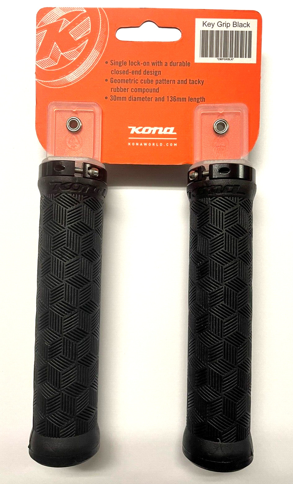 Kona Key Grip Black Pair NEW