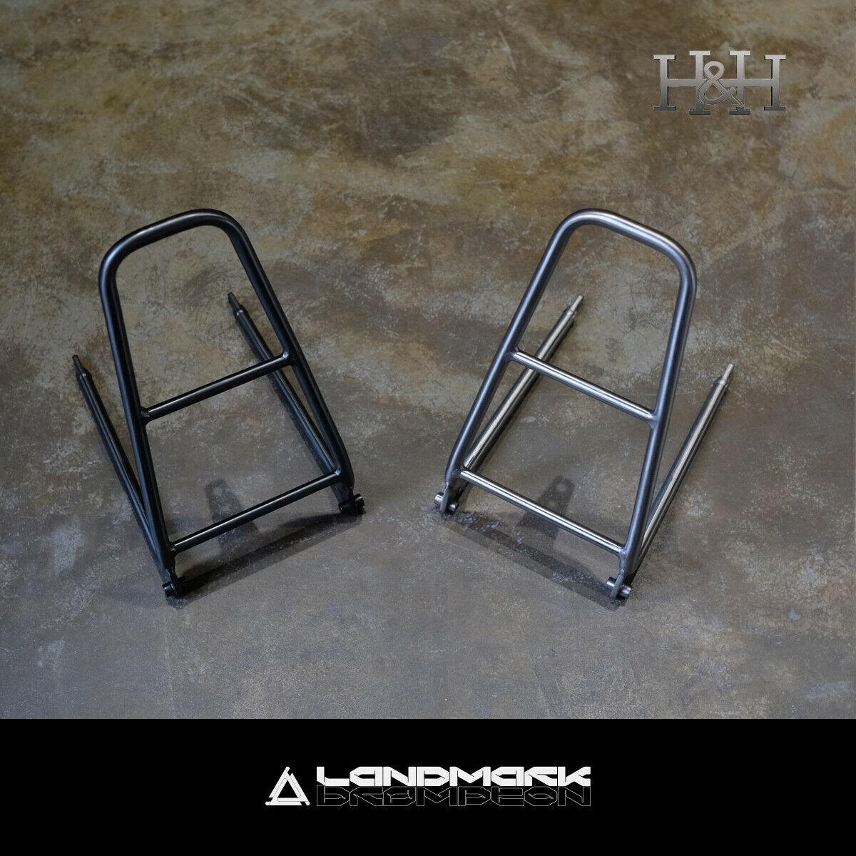 H&H/Titanium rear rack for Brompton