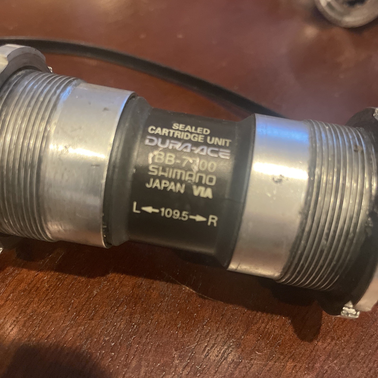 Shimano Dura Ace BB-7700 Bottom Bracket BSC English 109.5