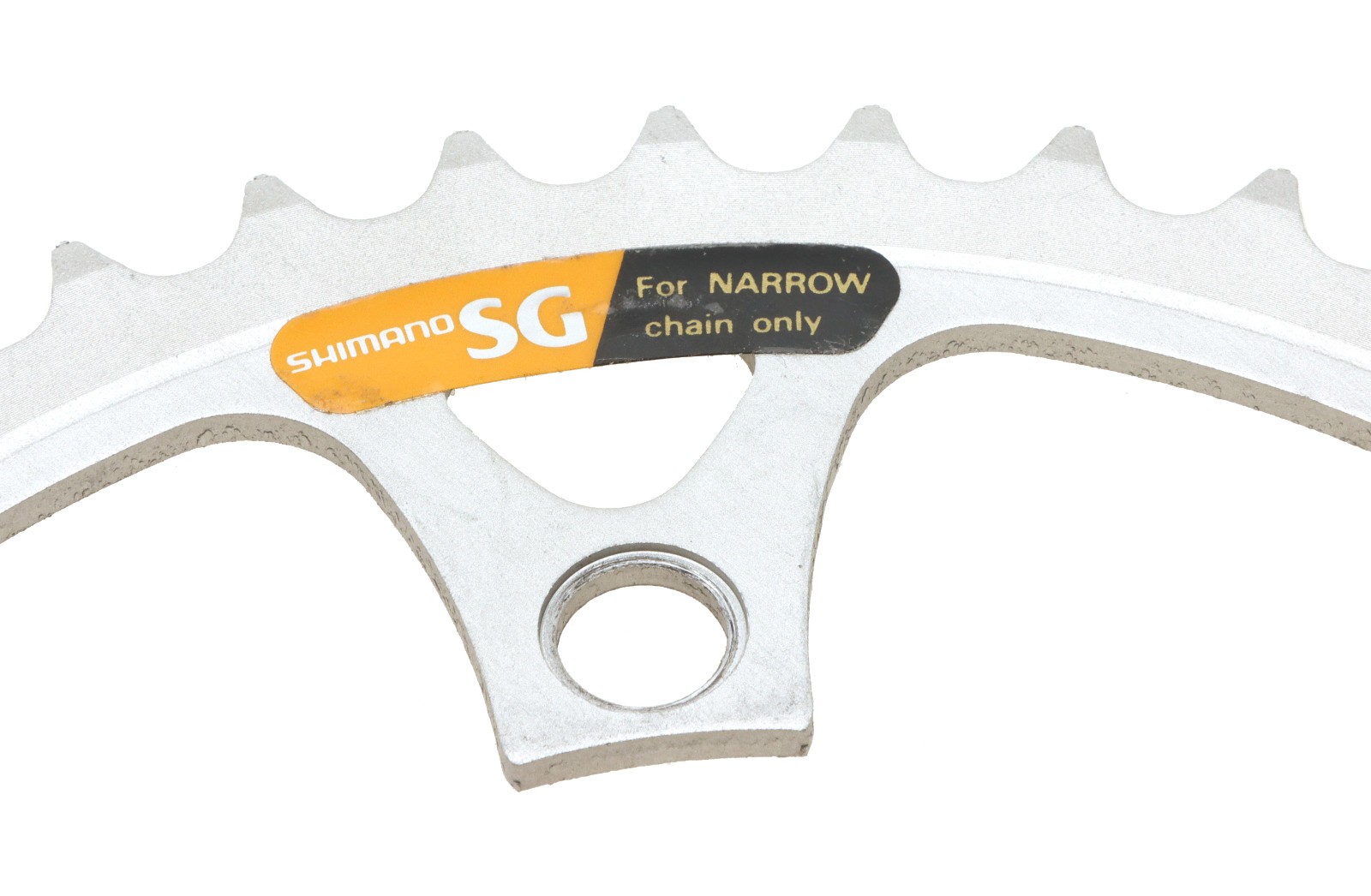 Shimano Deore DX SG Chainring 46T C 110 BCD 3X7 SPD Silver 5 Bolt NOS