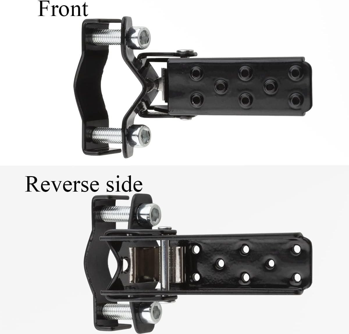 A Pair Universal Foldable Foot Pedals Pegs for Ebike Motorcycle Mini Bike Foot