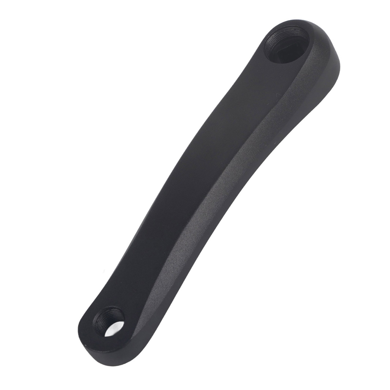 170mm Bike Aluminum Alloy Left Single Chain Crank Arm Replacement (Black Rhombic