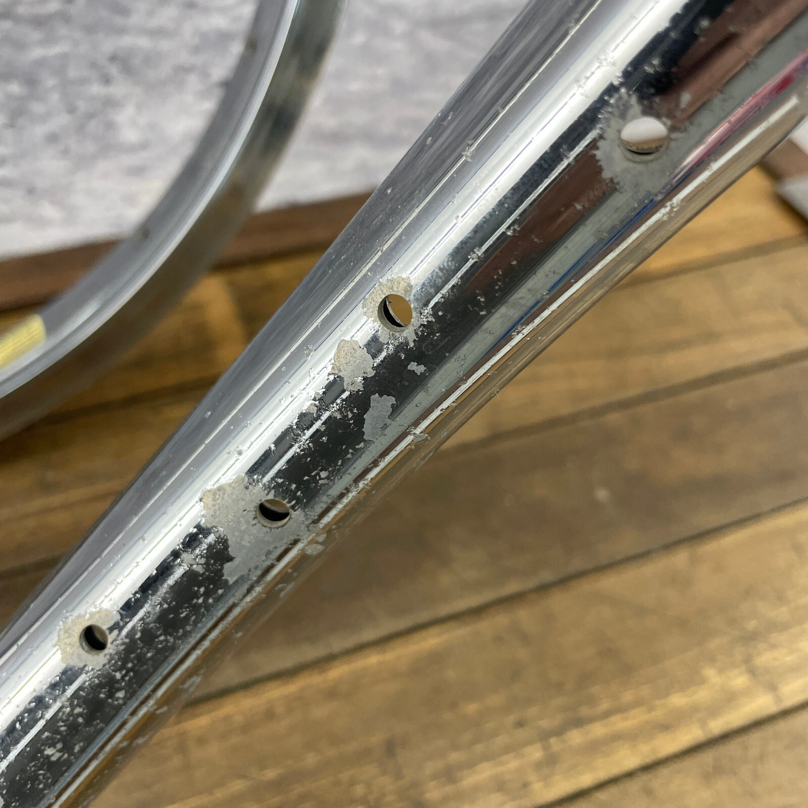 Alienation BMX Rims Runaway Deviant 36h 20 in Chrome Hoop 36 Hole Set Flake